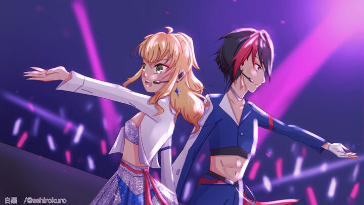 Polaris &amp; Orion (art by me)